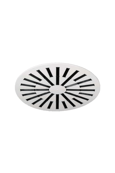 AXO-C Adjustable Vanes High Induction Round Swirl Diffuser