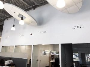 KOO Multi Nozzle Jet Diffusers in New Armeco Office