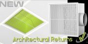 New Products - Architectural Ceiling Returns